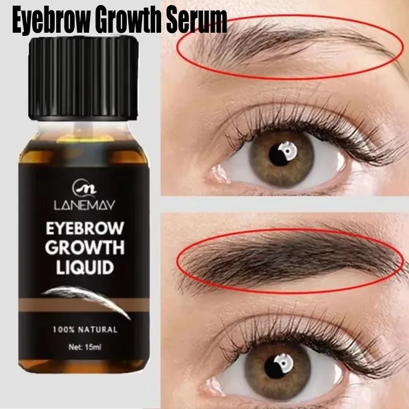 Eyebrow Growth Serum Eyelash Hair Growth Anti Hairs Loss Product Baldness Prevent Fuller Thicker Lengthening Eyebrow Makeup
