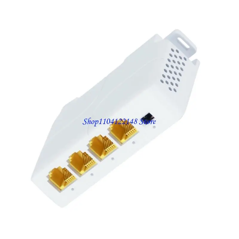 P9FA Indoor Mount 4 Port Power over Ethernet Extender Gigabit Speed for Cameras