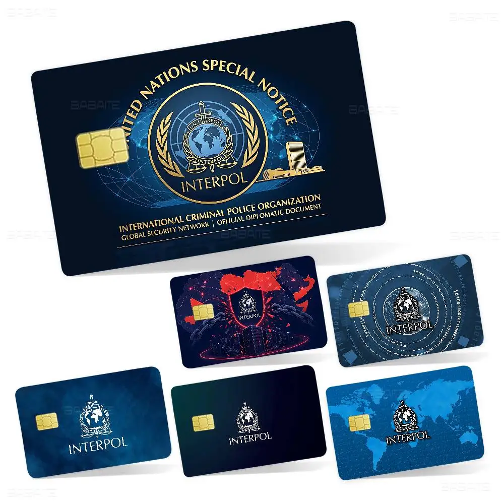 Interpol Film Anime Young Creidt Card Debit Card Sticker Film Case Front Tape for Small Big Chip No Chip