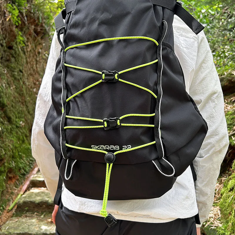 10pcs Backpack Expansion Kit - Elastic Cord with Buckles & Clips for Trekking Pole Attachment, Gear Organization, DIY Upgrade