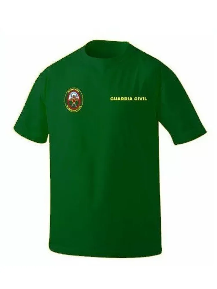 Spain Civil Guard Mountain T Shirt. Short Sleeve 100% Cotton Casual T-shirts Loose Top Size S-3XL