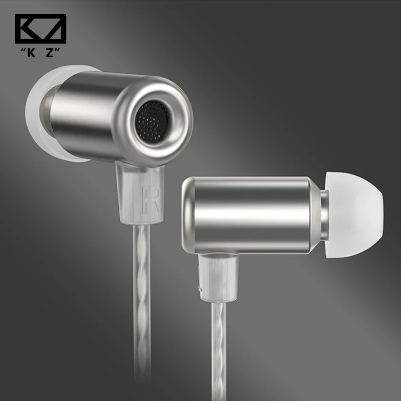 KZ Ling Long HIFI Best Wired In Ear IEMs Earphones Dynamic Driver Bass Noise Cancelling Metal Monitor Earbuds Headphone