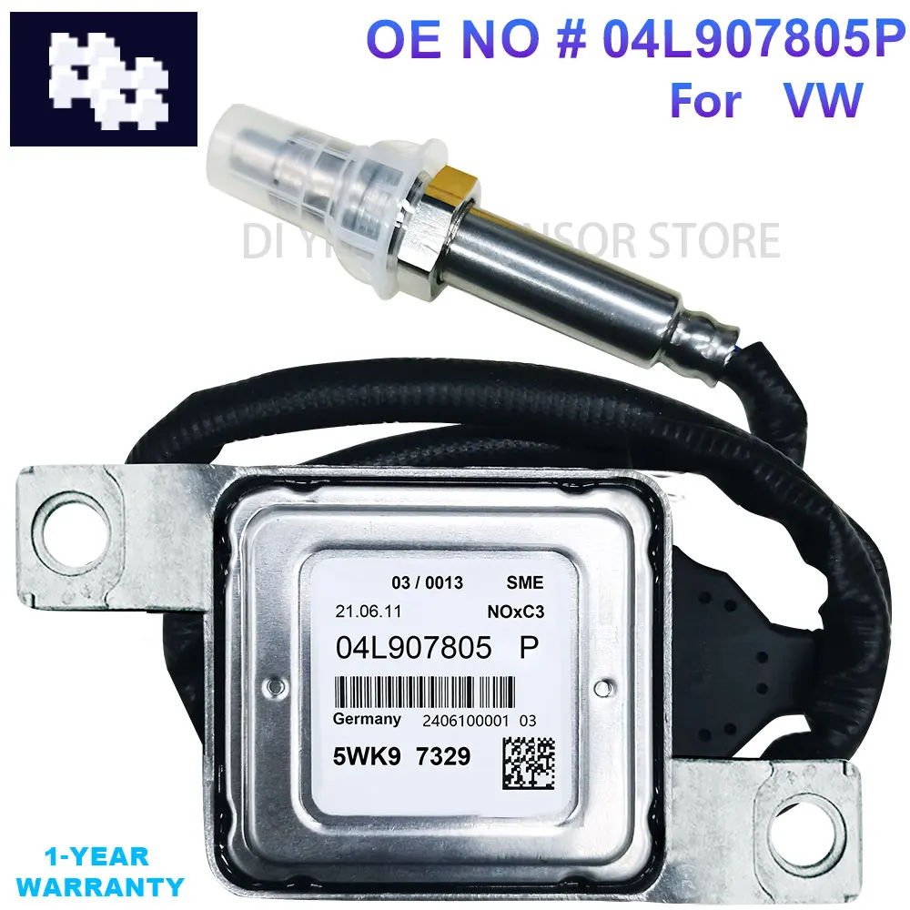 04L907805P 5WK97239 Original New Nitrogen Oxide Sensor Nox Sensor For VW Tiguan Caddy 2.0TDI AUDI A3 Sportback A4 Avant A5 A6 A7