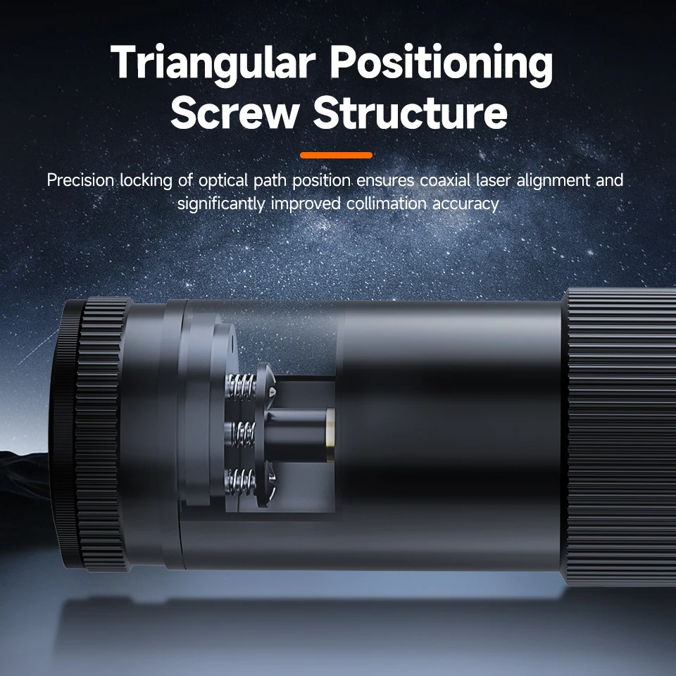 Svbony SV121 Laser Collimator Eyepiece Upgraded Triangular Screw Design Ensures Precise and Reliable Telescope Alignment