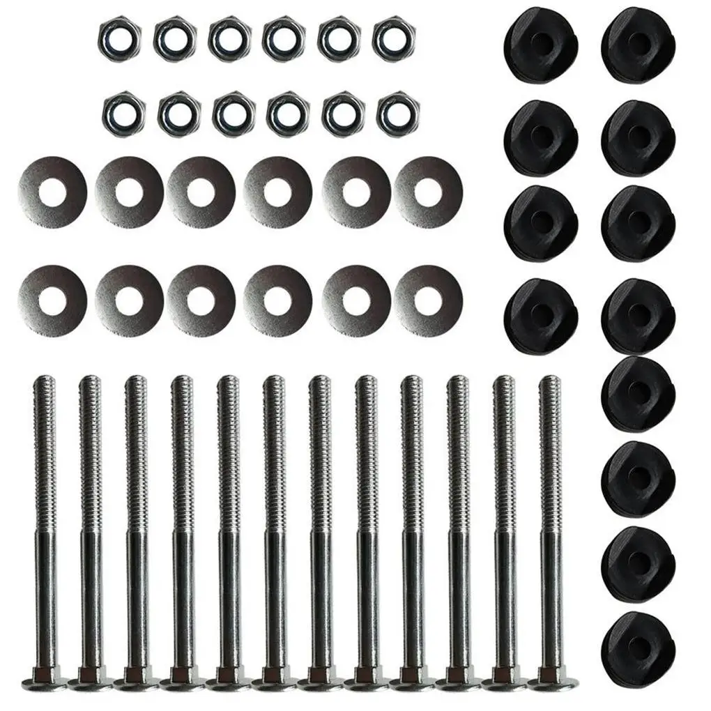 

Trampoline Screws Kit Fixing Bolts Trampolines Fixed Screw Accessories