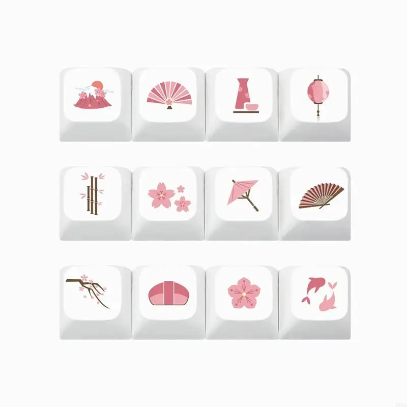 

41QA 12 Tokyo Story Keycaps XDA Suitable for CherryMX for Key S