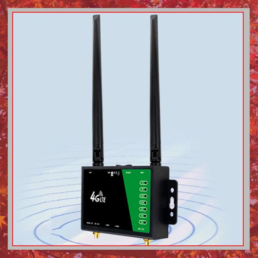 4G LTE CPE wifi Router with SIM Card Slot  WiFi Router 150Mbps Wireless Router Firewall Protection  4 Antennas Modem Router