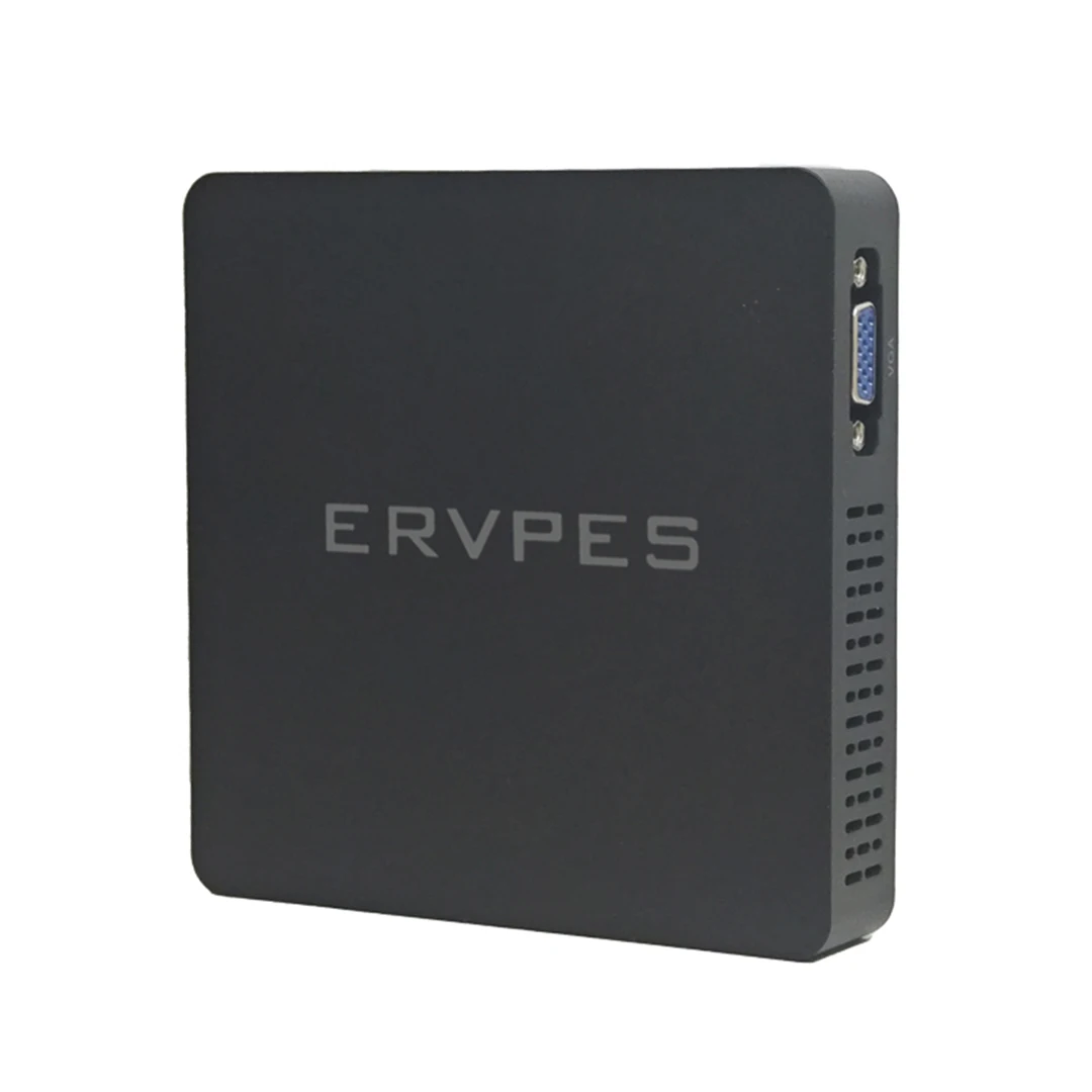 ERVPES Mini PC B20E Windows 11 DDR3 8GB RAM 128GB SSD Intel 6500Y HDMI/VGA WIFI5 BT 5.0 USB Compacte desktop voor werk/thuis - afbeelding 2