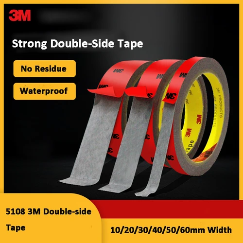 Imagen 2 del producto Adhesivo doble cara fuerte 3M, cinta especial sin marcar para automóviles de alta viscosidad, ETC. Adhesivo de respaldo especial, cintas de doble cara