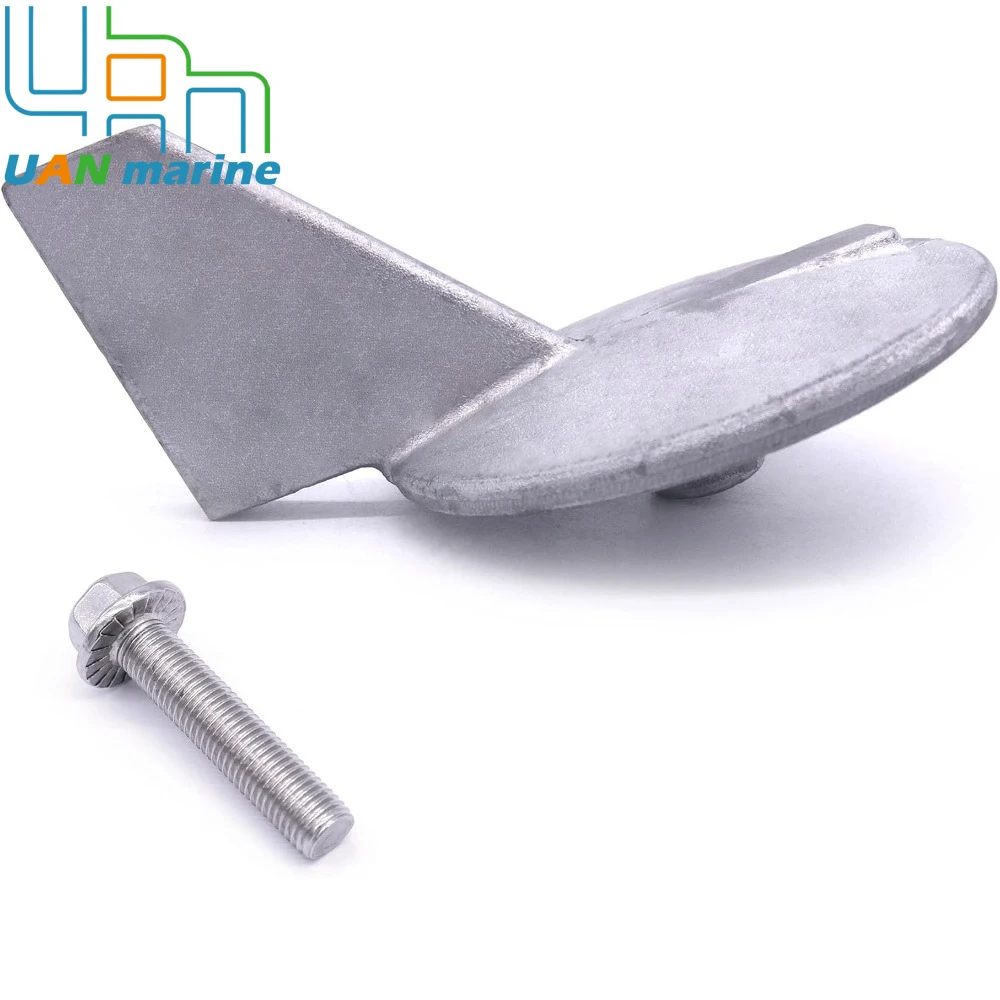 

Boat Motor 6J9-45371-00 6J9-45371-01 6J9-45371-02 Trim Tab Skeg Anode for Yamaha Outboard Engine 115HP 150HP 175HP 200HP 18-6035