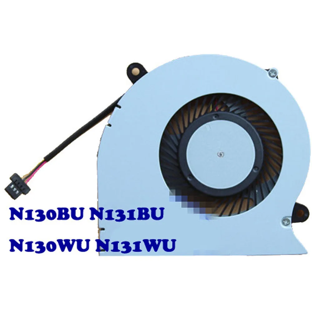 

For CLEVO N230WU N232WU N130BU N130WU N131WU 6-31-N130S-101 6-31-N130N-102 6-31-N13WS-101 AB06505HX050301(00N130BU) CPU Fan