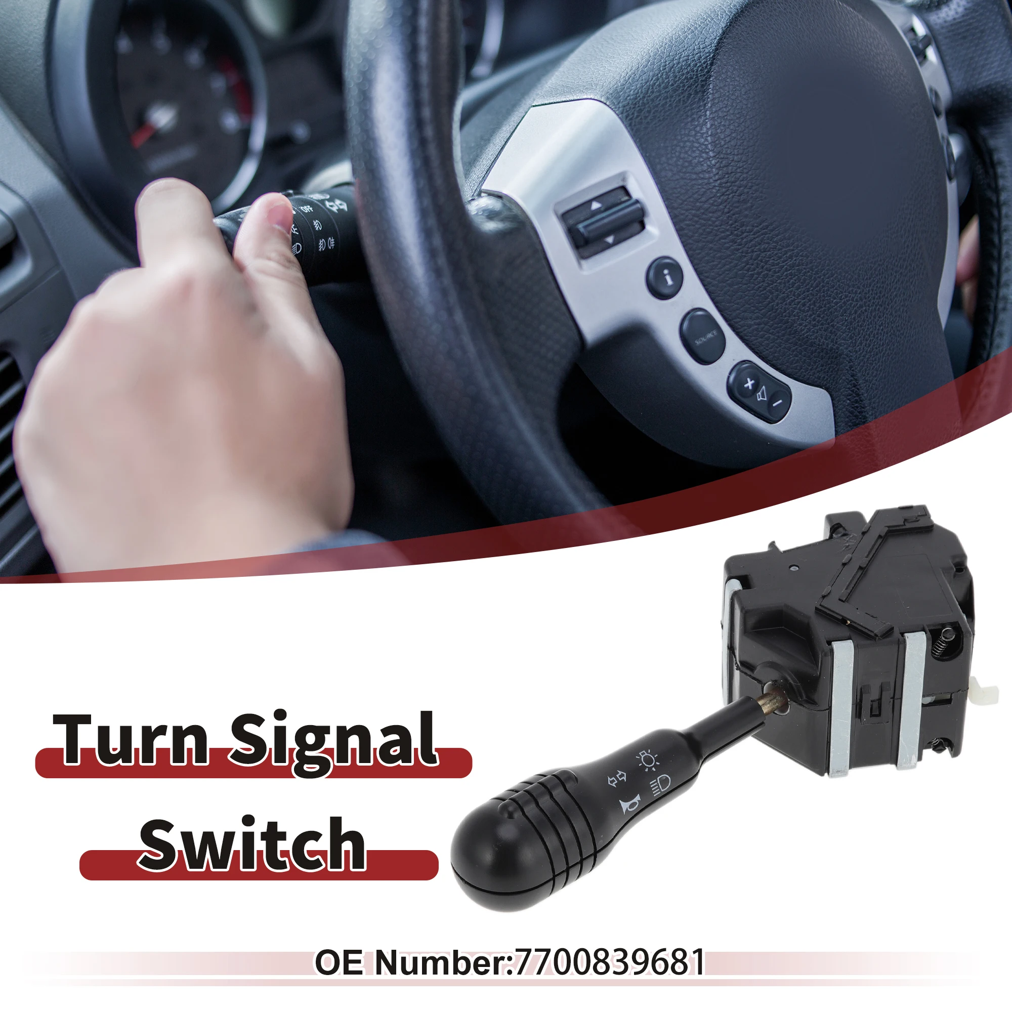 

X Autohaux No.7700839681 Переключатель указателей поворота для Renault Twingo C06 1993-1997 гг.