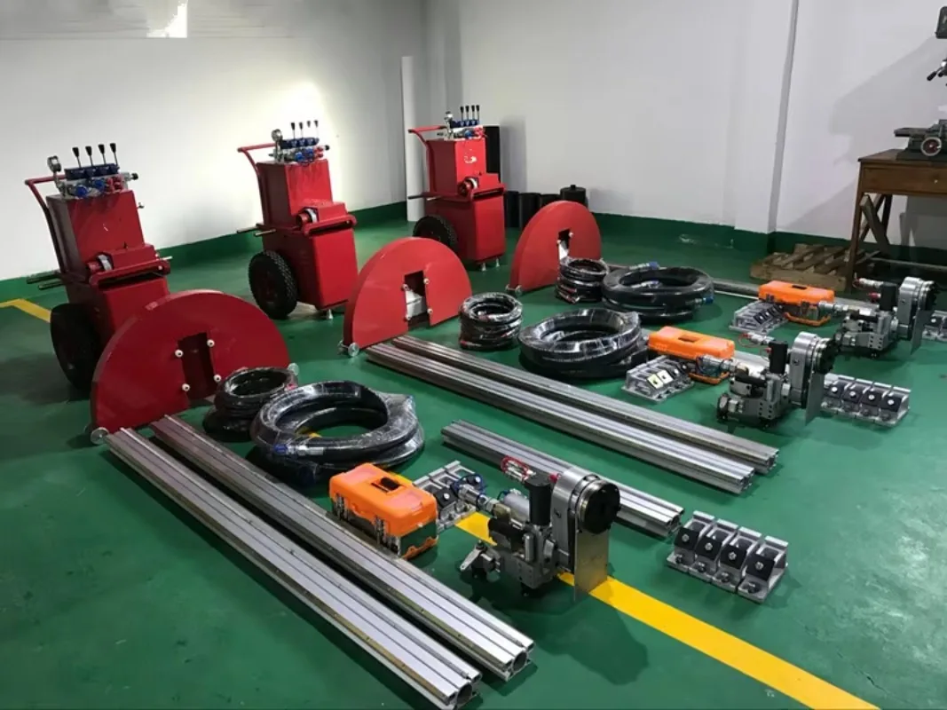 Hydraulic Manual Engine Concrete Wall Saw Machine Professional Concrete Cutter 6.28kw 220V 320MM Cutting Depth High Efficiency
