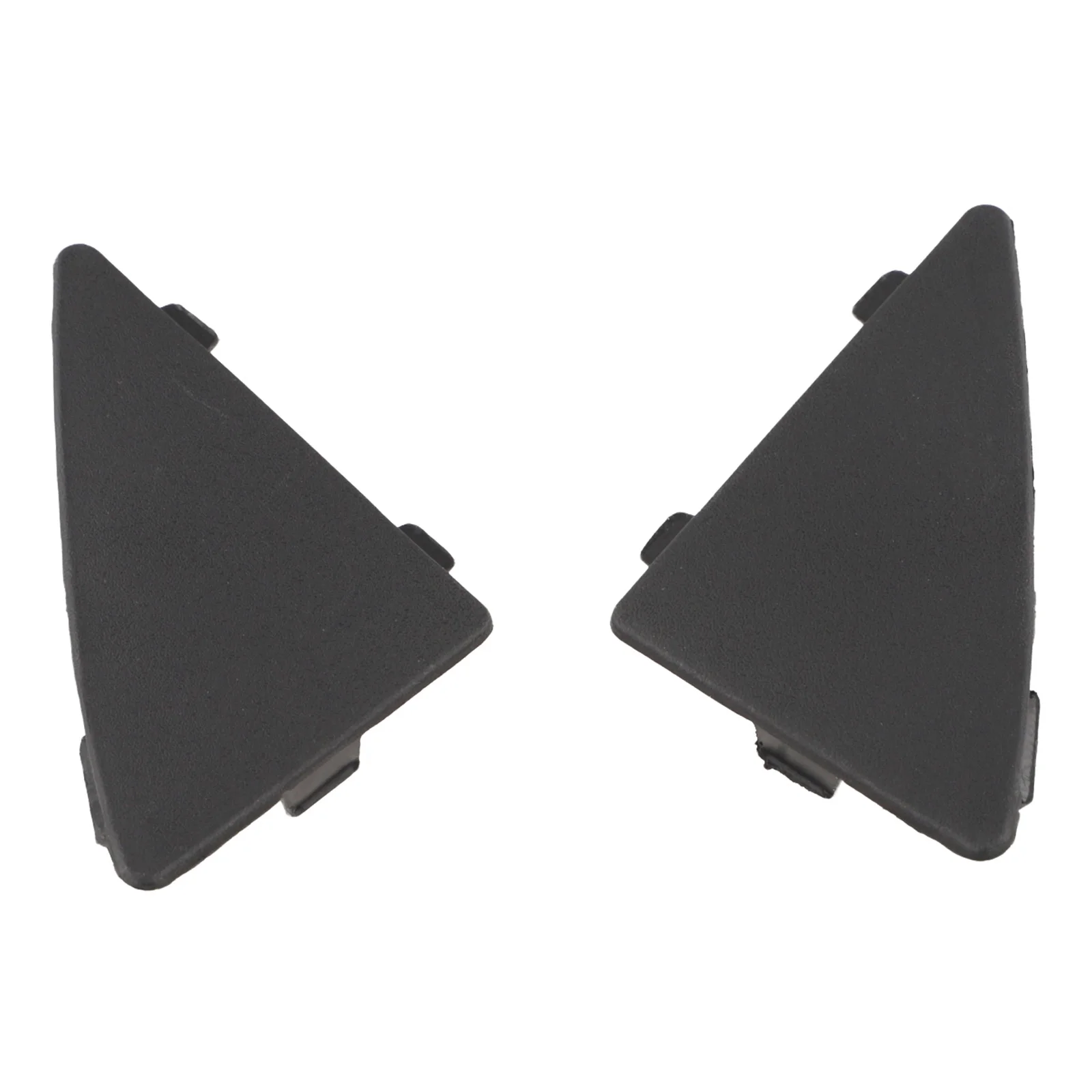 Front Bumper Tow Eye Cover Cap Set 2 Pieces for Mazda 3 Model Years 2014 through 2017 Compatible Aftermarket Part view 3
