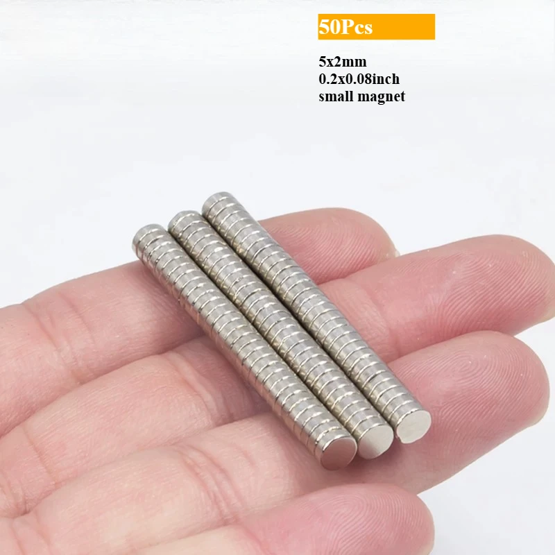 Mini 5mmX3mm Small Round Magnet 0.2 