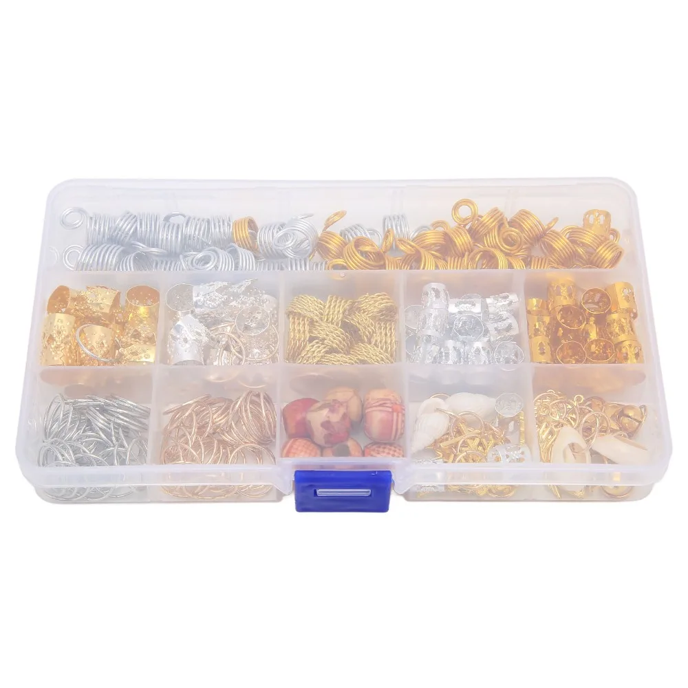 kit-de-joias-de-cabelo-metalicas-versateis-com-238-pecas-em-ouro-acessorios-para-dreadlocks-de-diferentes-tamanhos-kit-de-contas-para-cabelo-para-uso-em-casamentos