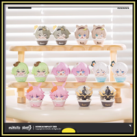Honkai Impact 3 Elysia Mobius Pardofelis Kalpas Sakura Vill V  Action Figures Model Instant Noodle Theme in Shelf Original
