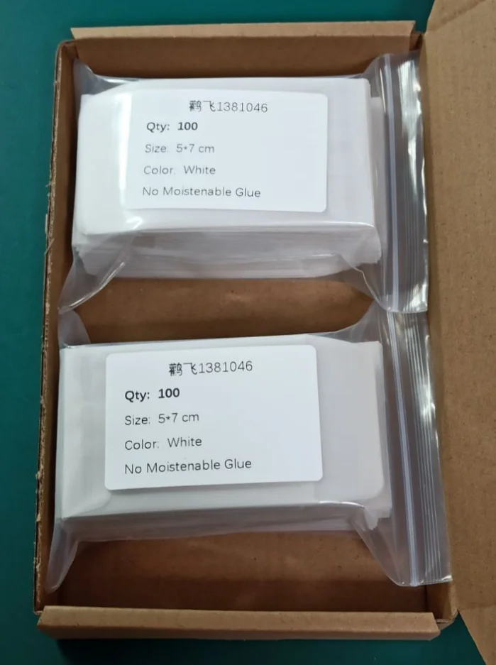 200 stuks mini 5*7cm doorschijnende vellum kleine papieren enveloppen voor muntencollectie, tuinzaden of postzegels - zonder lijm die nat kan worden