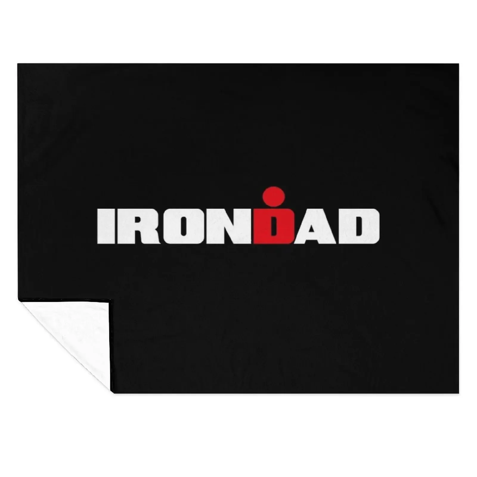

IronDad, Triathlon Dad, Triathlete Daddy Throw Blanket christmas decoration Luxury heavy to sleep Bed Blankets