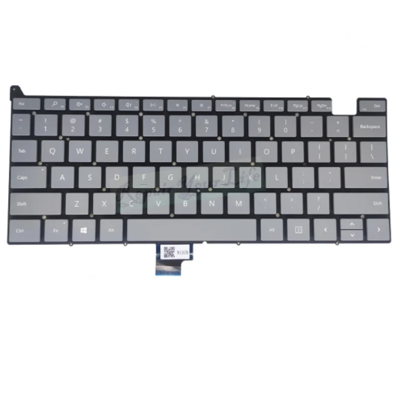 

New for Surface Laptop Go 1943 1963 keyboard gray fingerprint to unlock version