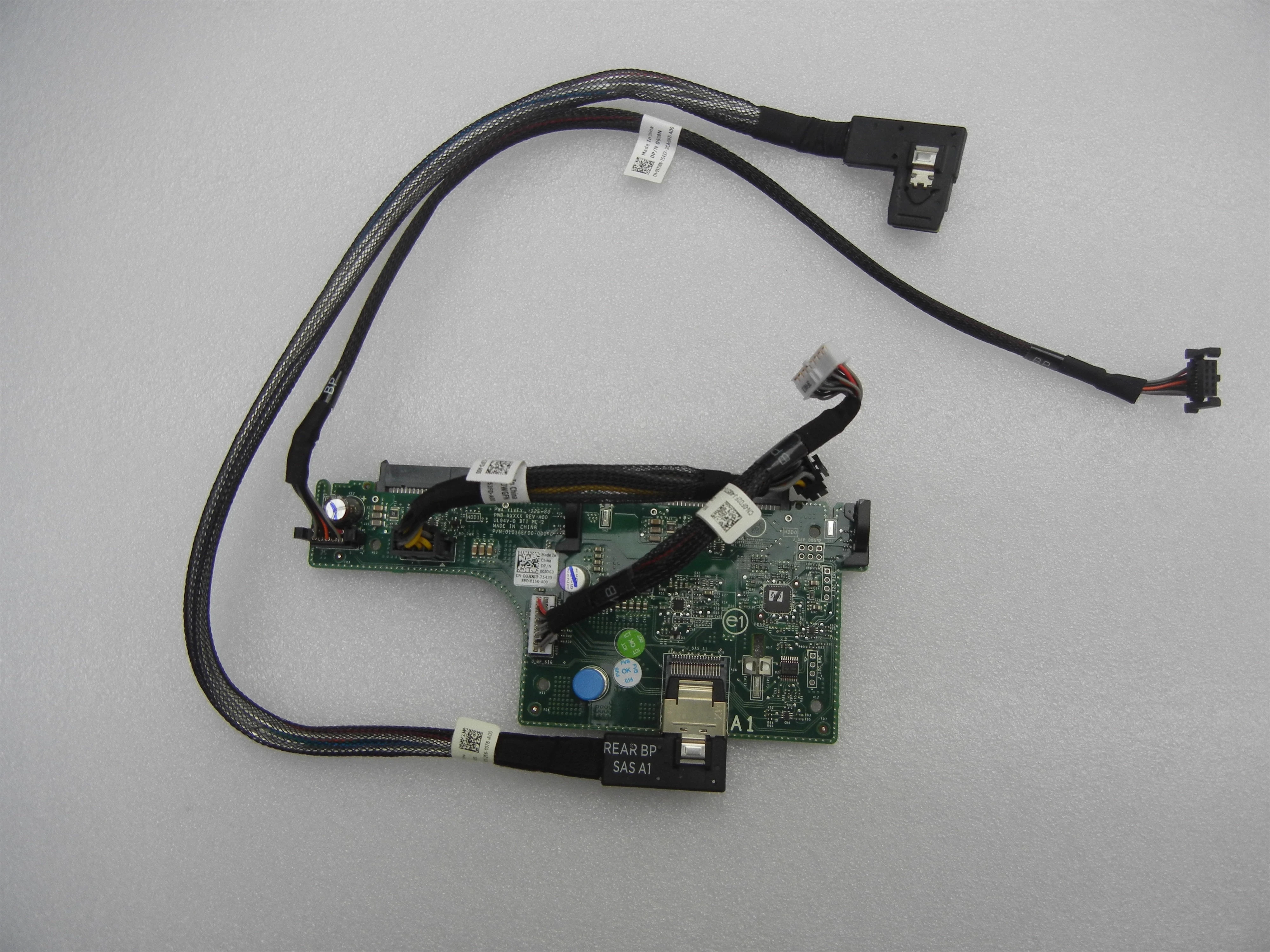

For Dell R720XD 12 Disk 2.5 Rear Hard Disk Backplane Kit with Cable 0JDG3