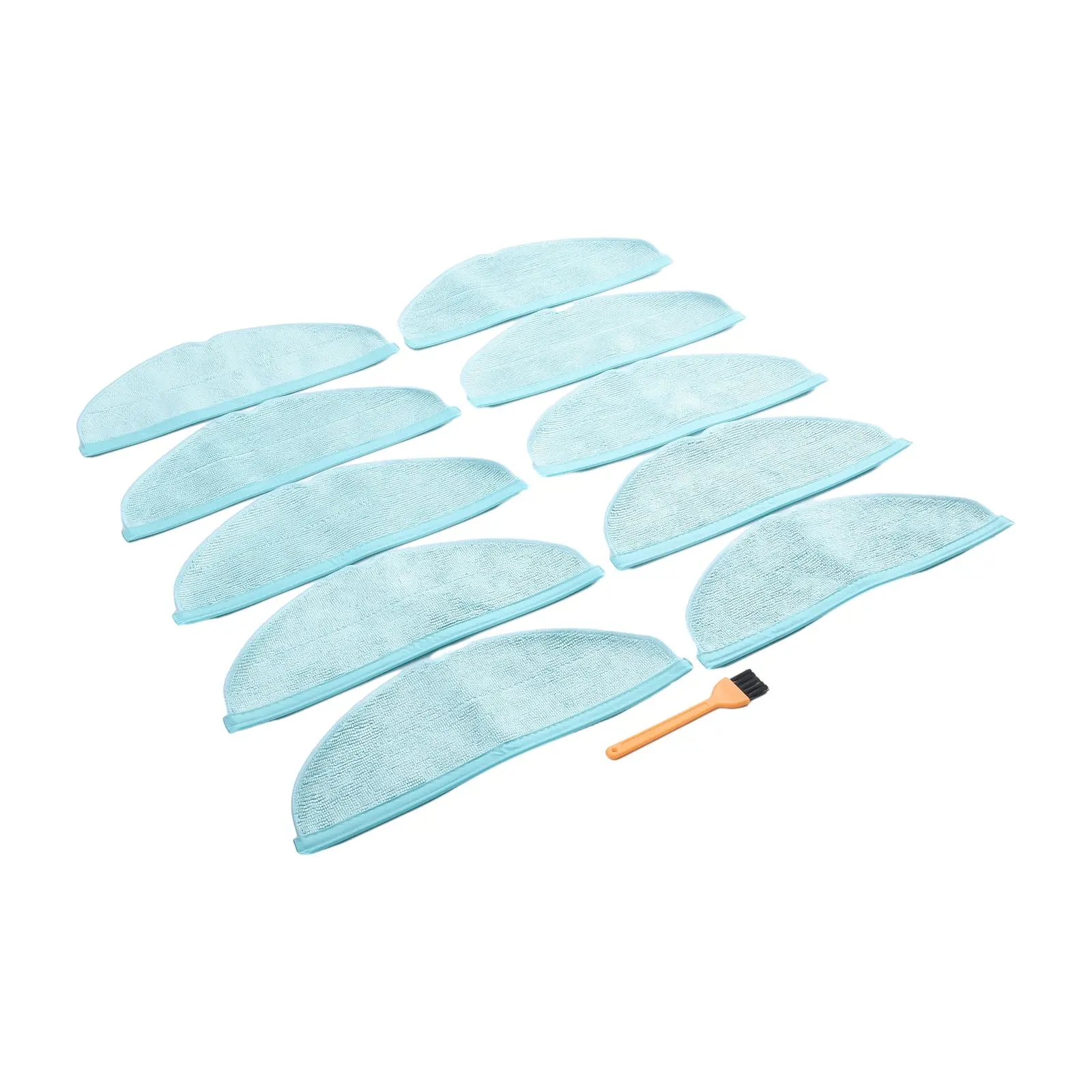 Efficient Cleaning Performance Compatible with For Conga 8090 Ultra and 9090 AI Robot Vacuum Cleaners Rag Cloth Mop Pad