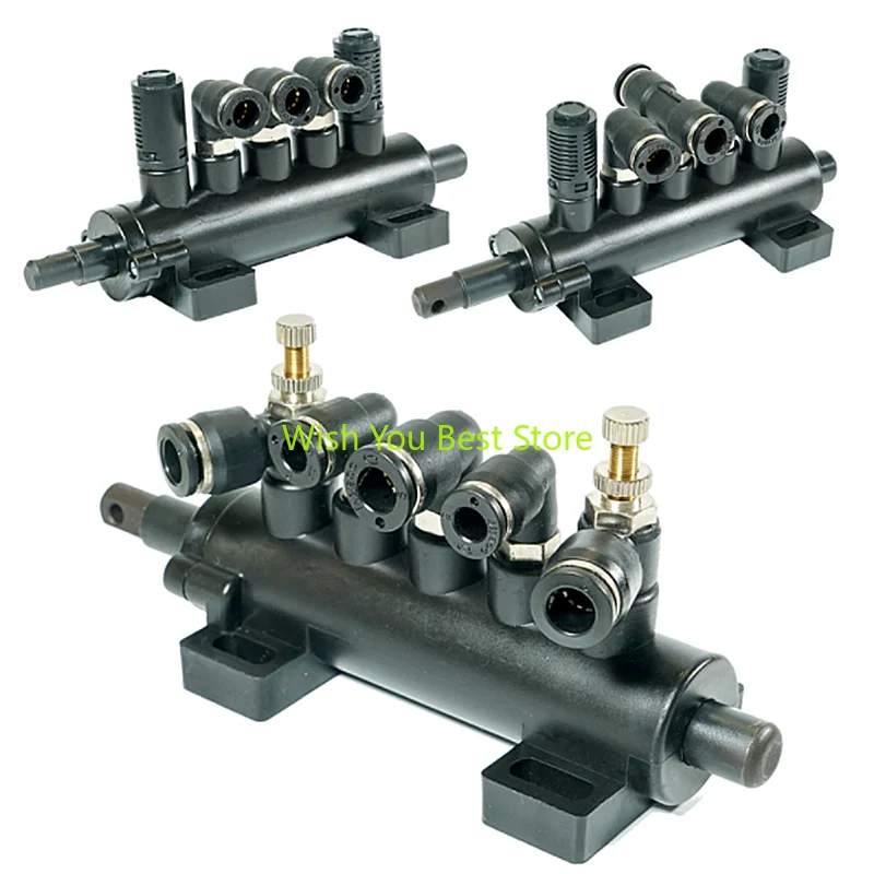 

Five-Port Tube Controlling Valve for Tyre Changer Machine Foot Pedal Cylinder Switch