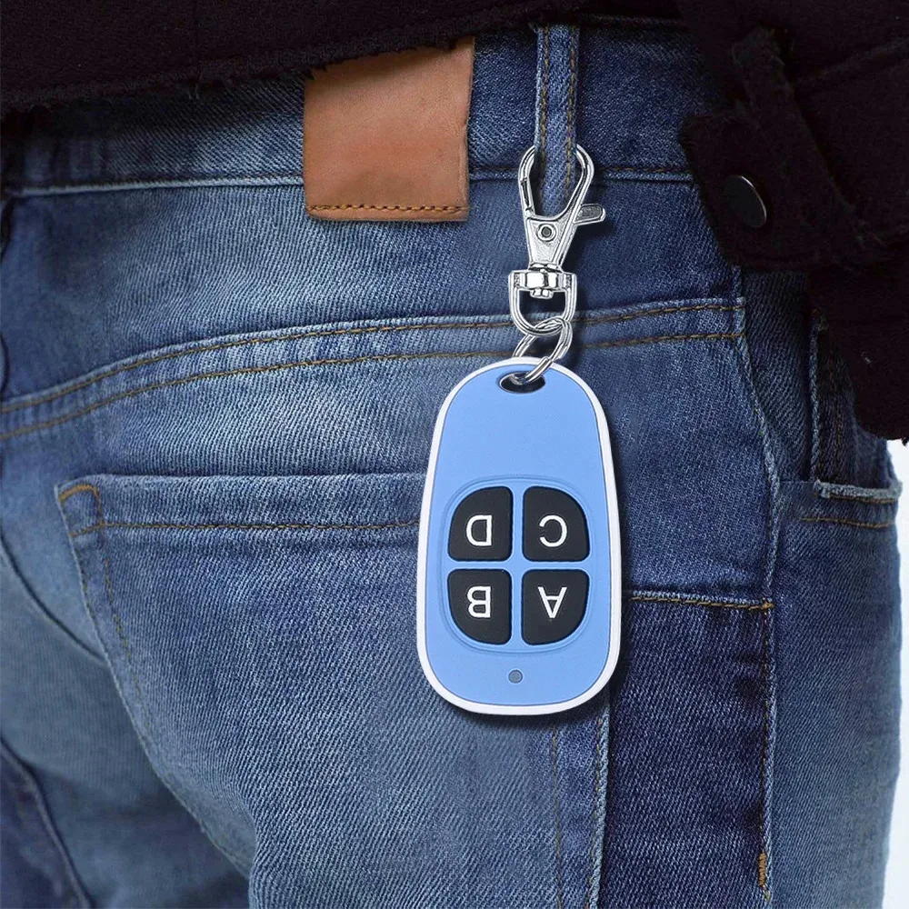 Universal 433MHz Remote Control Garage Door Opener Wireless Transmitter 4 CH Duplicator Clone Electric Door Car Key Copy Remote