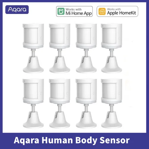 Aqara-Sensor de movimiento inteligente para el hogar, dispositivo con conexión inalámbrica, ZigBee, para Mijia MiHome Homekit APP, Original