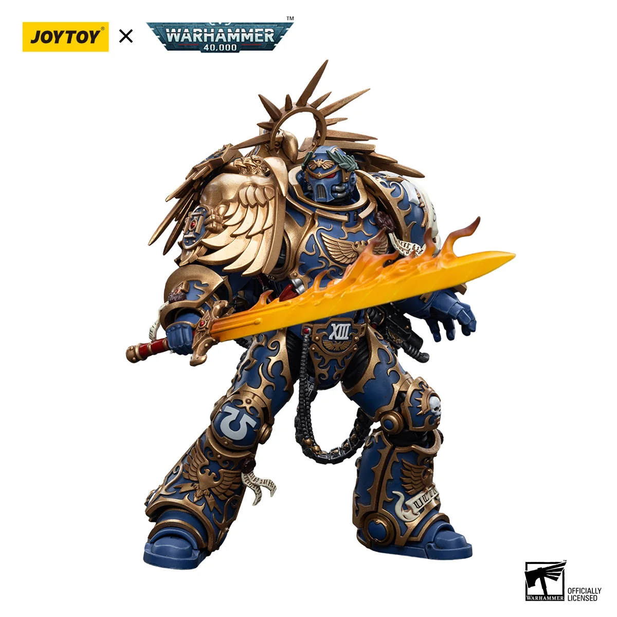 JOYTOY Warhammer 40,000 1/18 Figurki Akcji Ultramarines Primarch Roboute Guilliman Anime Model Militarny