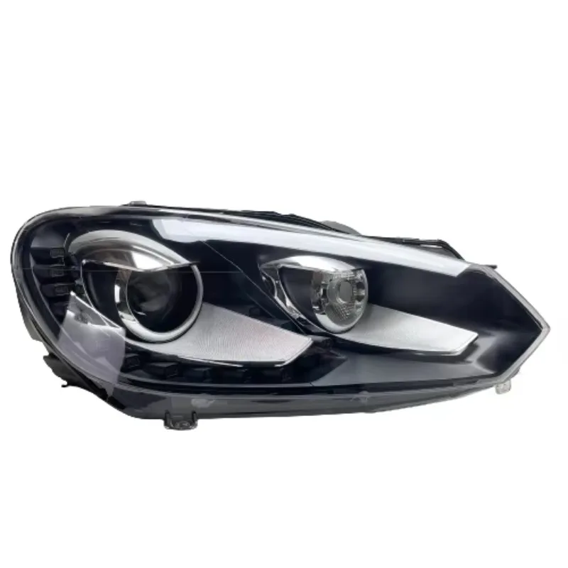 High Bright LED Headlight Assembly Direct Fit Golf 6 GTI 2010-2015 Auto Front Lamp Replacement