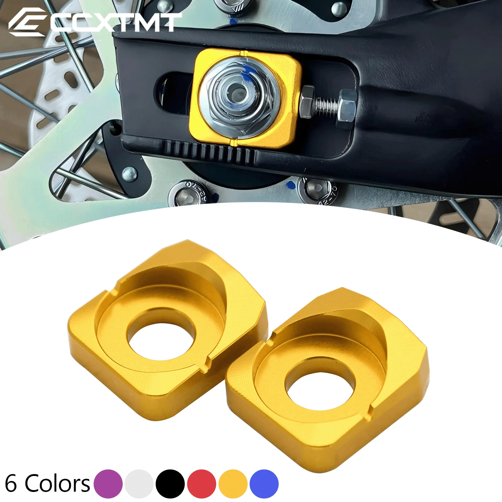 Electric Motocross Motorcycles Rear Chain Adjuster Axle Block For Sur-Ron Sur Ron Surron Light Bee S & Light Bee X Universal