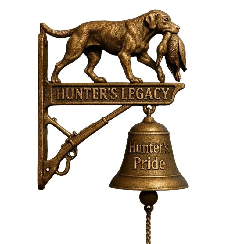 Stylish Artistic Decorative Bell Exquisite Collectible Doorbell Household Entry Door Porch Hanging Decoration Ornament
