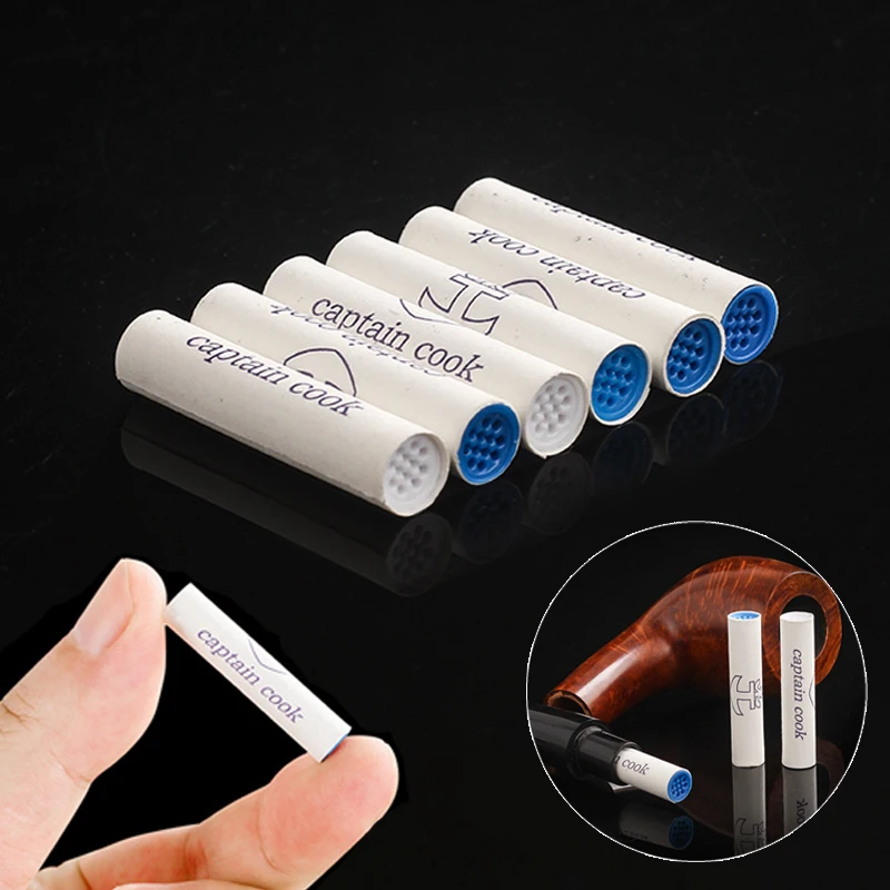 

50pc The 9mm Universal Activated Carbon Filter For Reducing Cigarette Oil Residue Provides A Smooth And Clean Smoking Experience