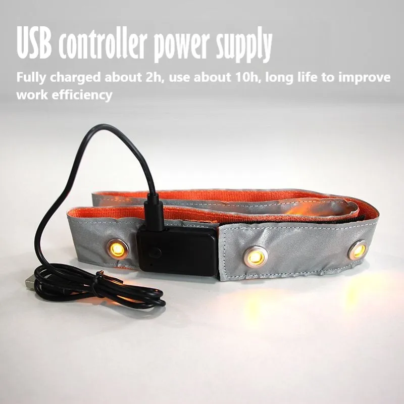 CF-A01 LED Waterproof Light Strip Safety Helmet Special Site Construction Protection Labor Protection Light