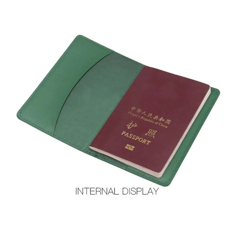 Saudi Arabia Passport Holder Arabic City Pattern Slim Passport Cover with Credit Card and Document Organizer for Men and Women