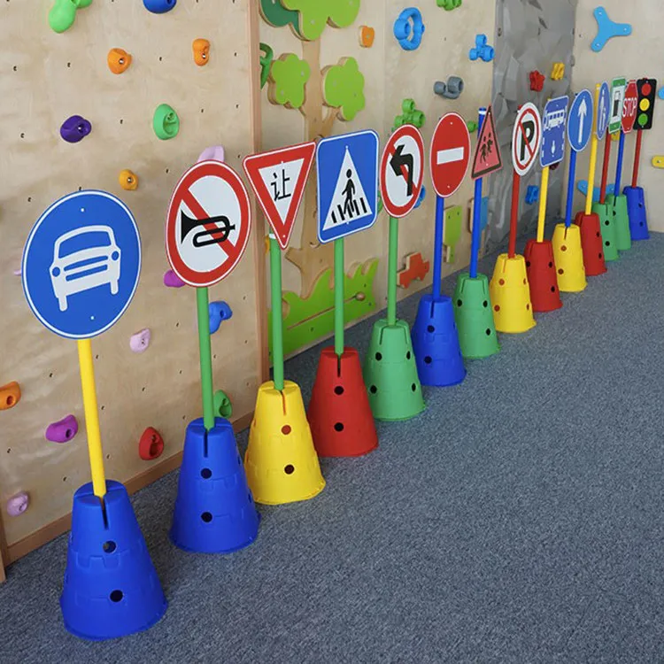 Traffic signs Ice cream bucket Barricade Sensory integration Kindergarten Children's cone Obstacle Pile cone Riding area Toy