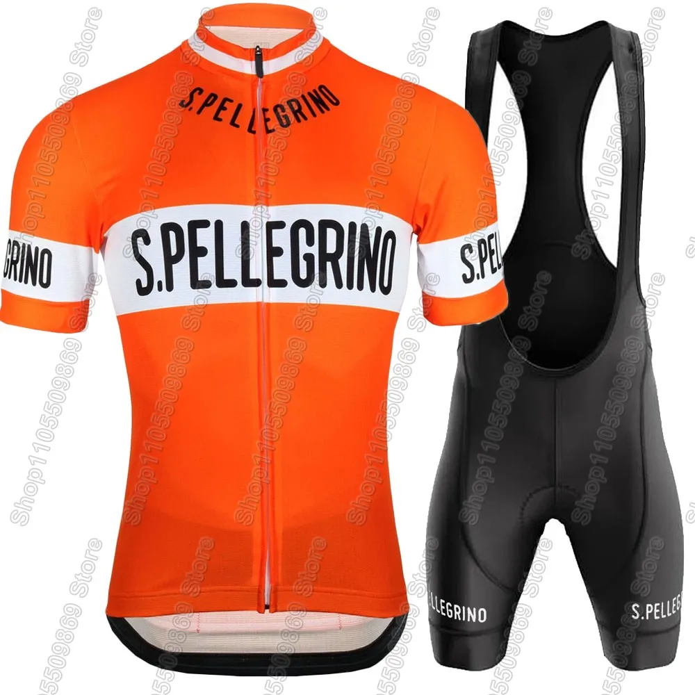 Conjunto de Ciclismo San-Pellegrino 2026, Ropa de Ciclismo con Estampado de Cerveza, Camiseta de Ciclismo de Carretera, Pantalones Cortos con Tirantes, Ropa de Ciclismo MTB, Maillot