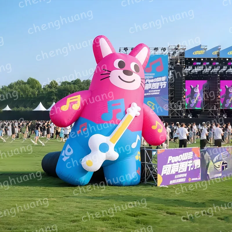 

Inflatable concert air models with blowers, outdoor large-scale event promotional and decorative props