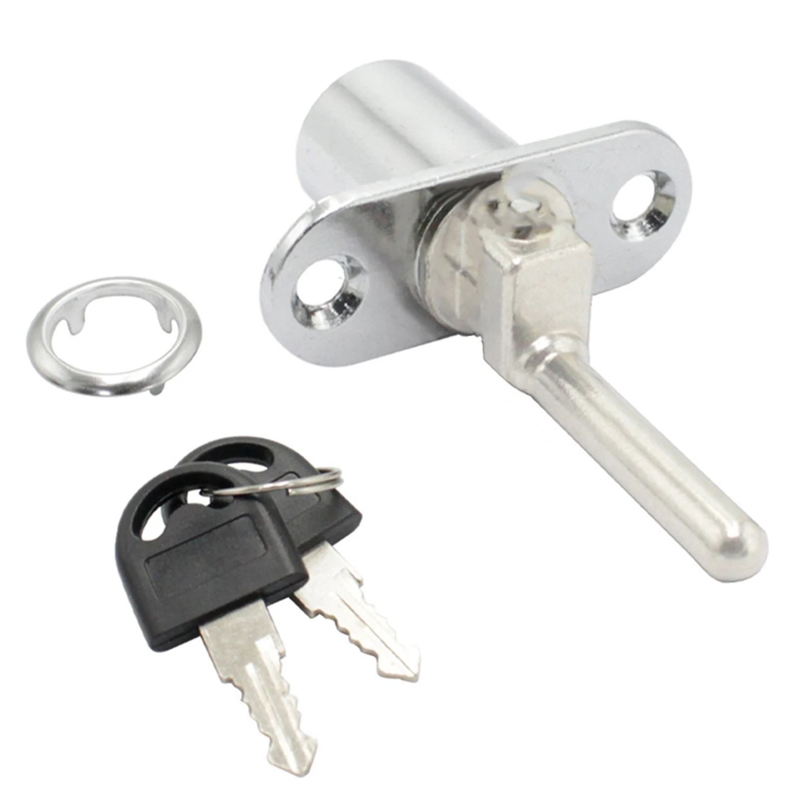 Cabinet Door Home Improvement Aluminium Alloy Door Drawer Lock Lock Cylinder Beautiful Processing Bright Chrome Zinc Alloy