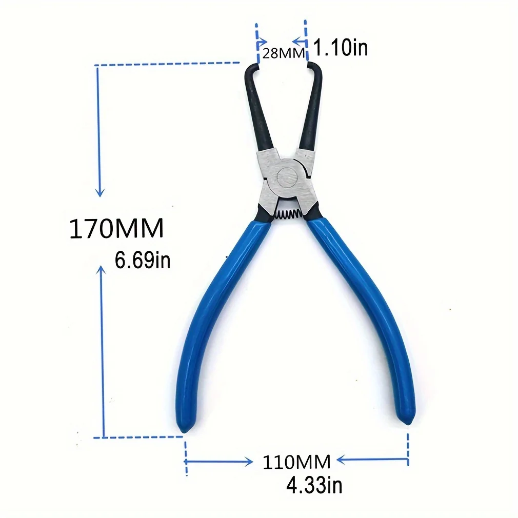 Car Joint Holding Plier Fuel Filter Line Petrol Clip Pipe Hose Release Disconnect Removal Plier Tool 17cm Length Car Accessories