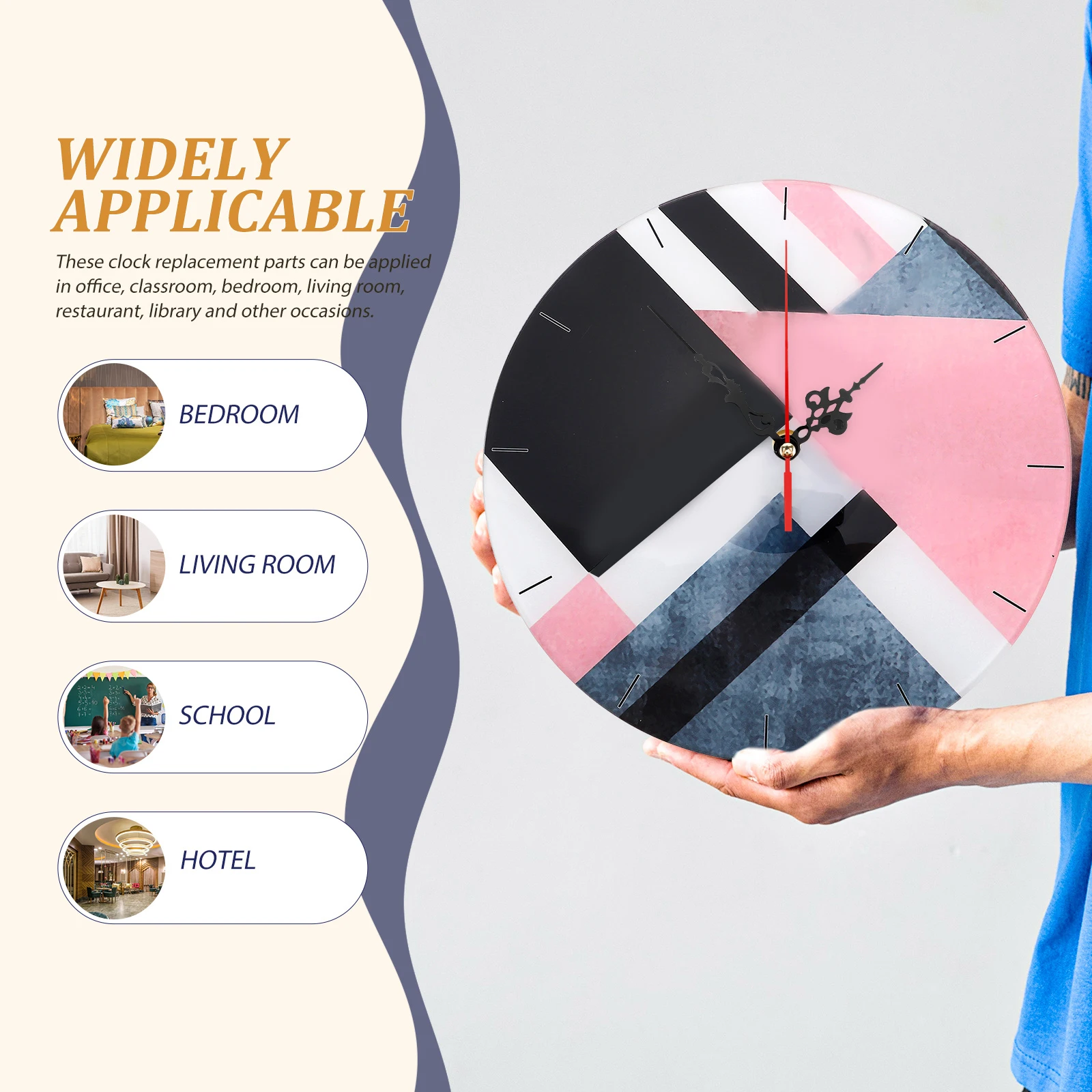 

Watch Movement Accessories Gears Mechanical Clock Mechanism Repair Parts Replacement for Diy Vintage