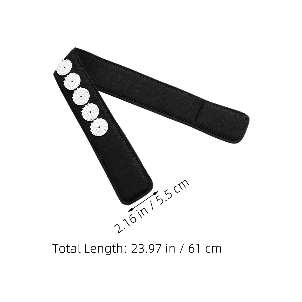 Portable Acupressure Headband Yoga Relaxation Tool Reusable Daily Use Scalp Massager Comfort Neck Wrap Band Head Massage Comb