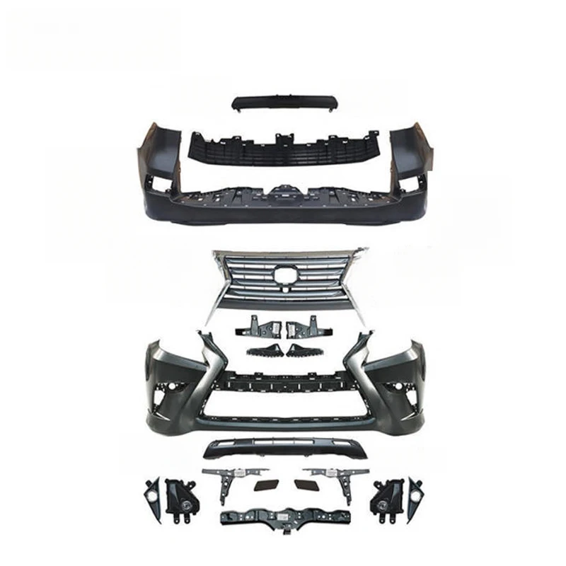 

Premium Car Accessories Modification Bodykit 2010-2019 GX400 GX460 Old To New 2022 Auto Parts Wit High Quality