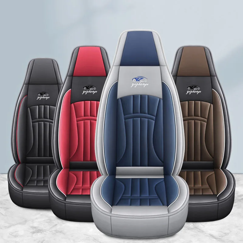 

2pc Car Seat Covers for Integrated Headrests Effective Protection, Comfortable & Durable, Fit Most Cars with Built-in Headrests