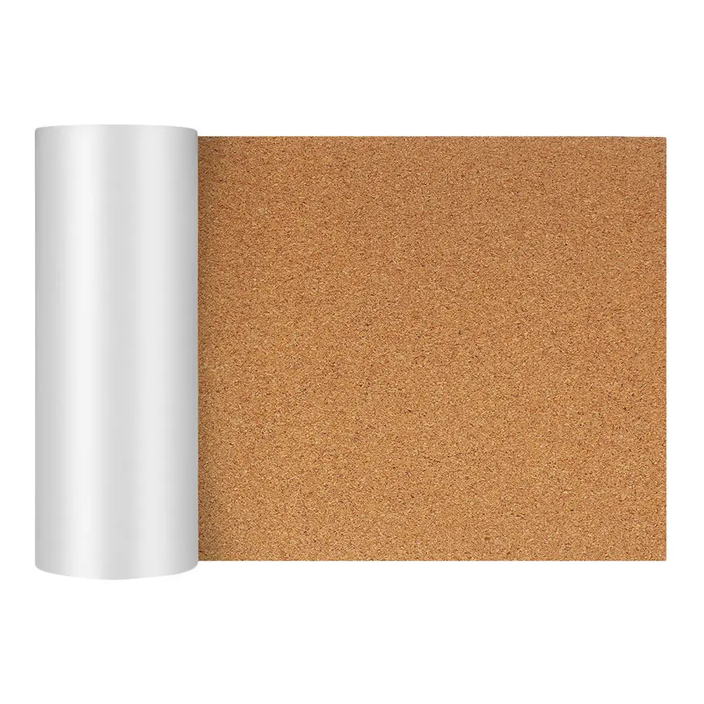 

Self Adhesive Cork Roll 20x200x1mm Flexible Cork Board for Wall Drawer Liner DIY Crafts Bulletin Board Home Office School