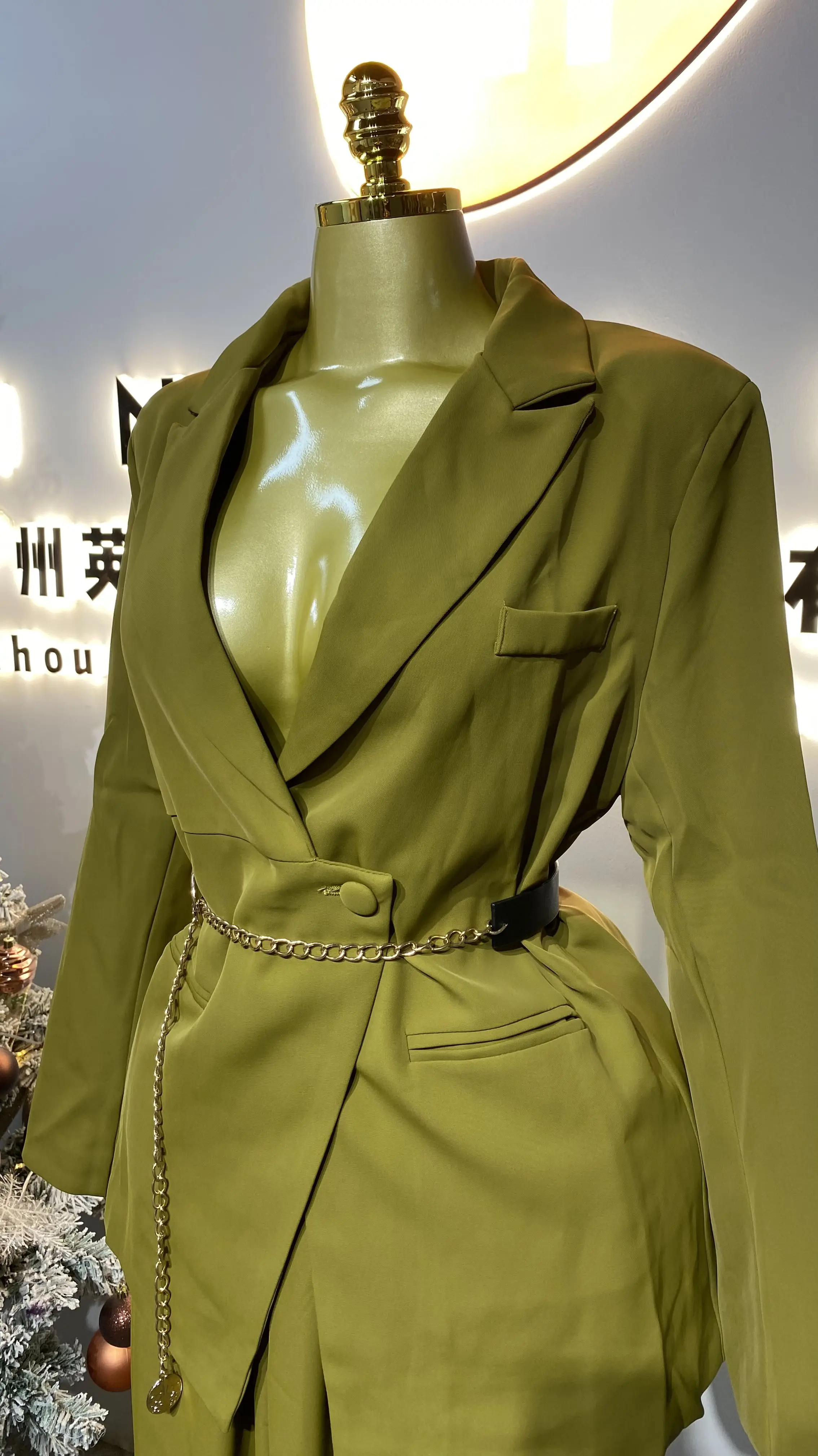 High-end fashion women's trousers, simple style women's suit, elegant-GZXX300