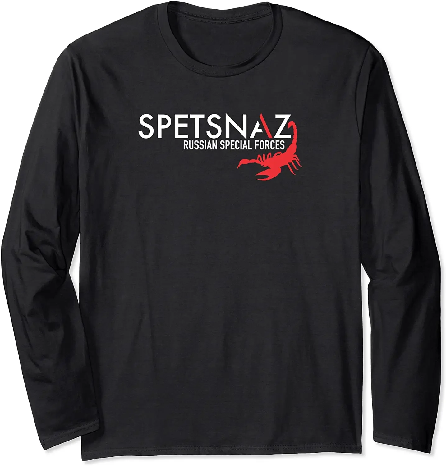 

Spetsnaz - Russian Special Forces T-Shirt. Premium Cotton Long Sleeve O-Neck Mens T Shirt New S-3XL