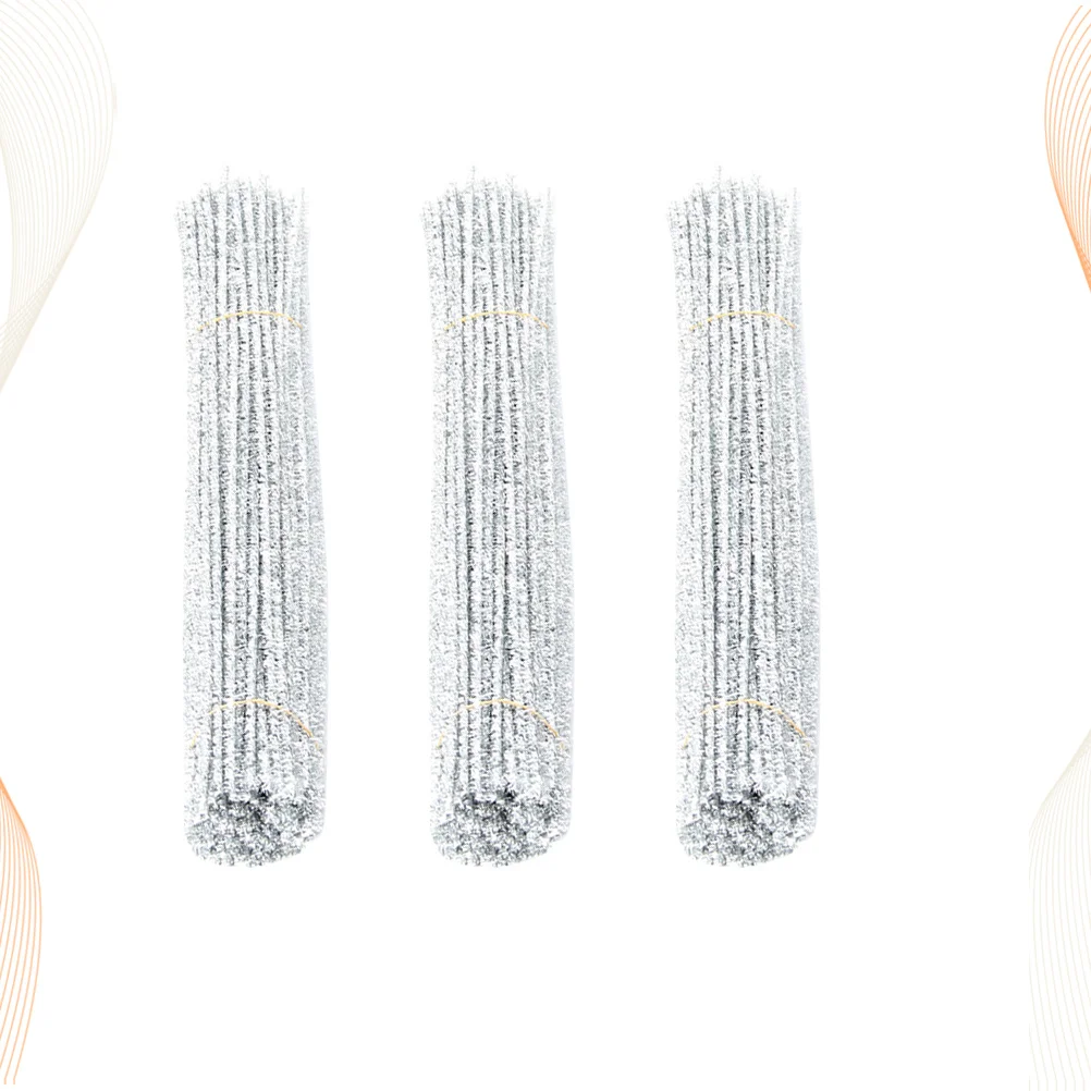 

300Pcs Glitter Twisted Sticks Bendable Bars for DIY Crafts Birthday Party Decoration Creative Imagination Christmas