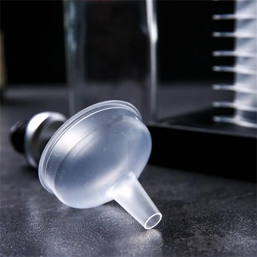 Small Plastic Funnel Metal Funnel Filter Wide-mouth Funnel Diffuser Bottle Mini Funnel Transparent Plastic Funnel Test Thing